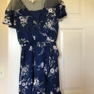 Beautiful blue dress. Worn once. From Francesca’s